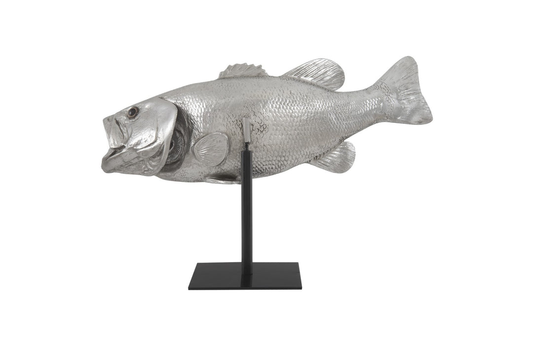 Large Mouth Bass Fish, with Stand - Phillips Collection - AmericanHomeFurniture