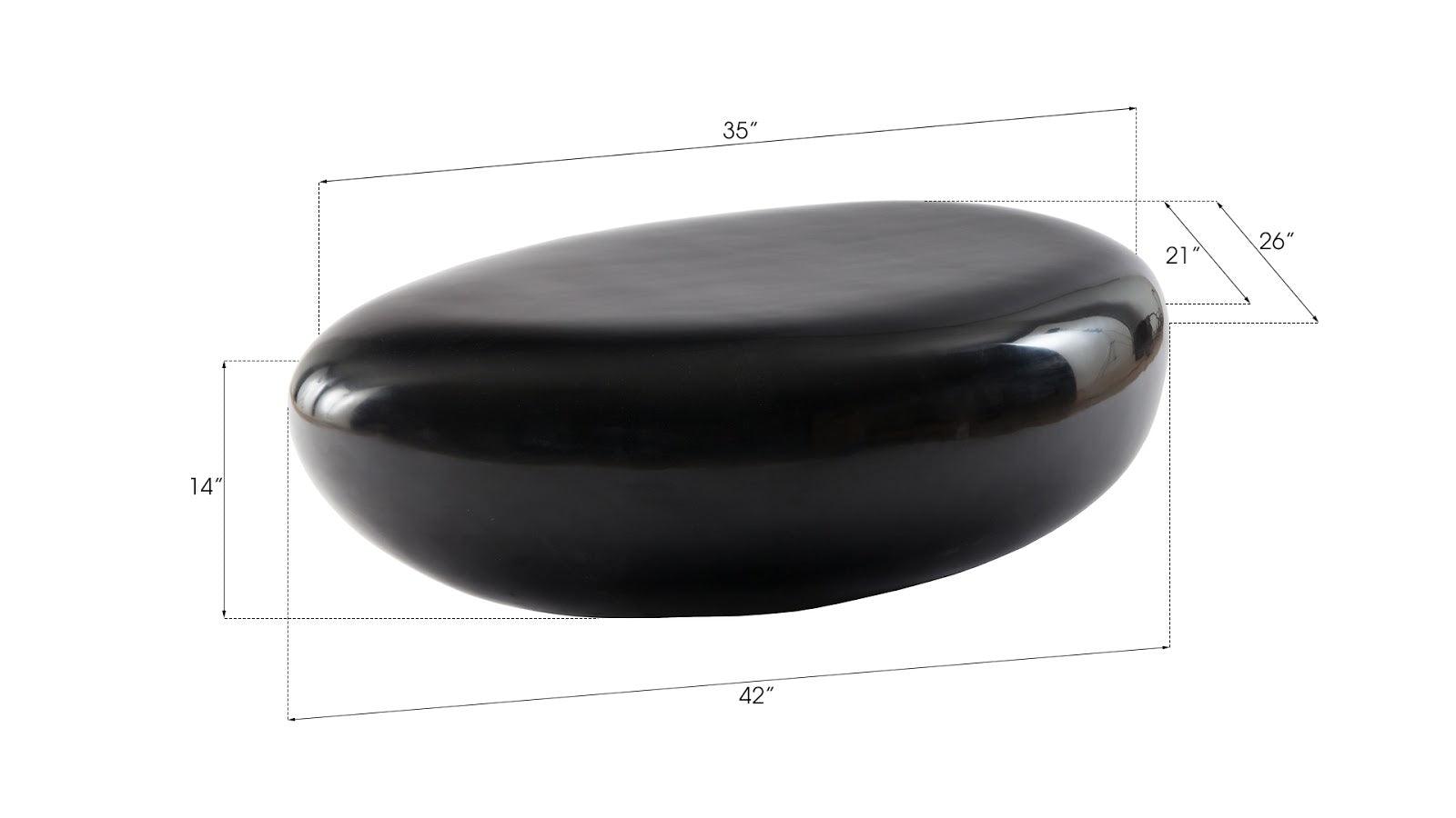 Phillips Collection River Stone Coffee Table - Thumbnail 4