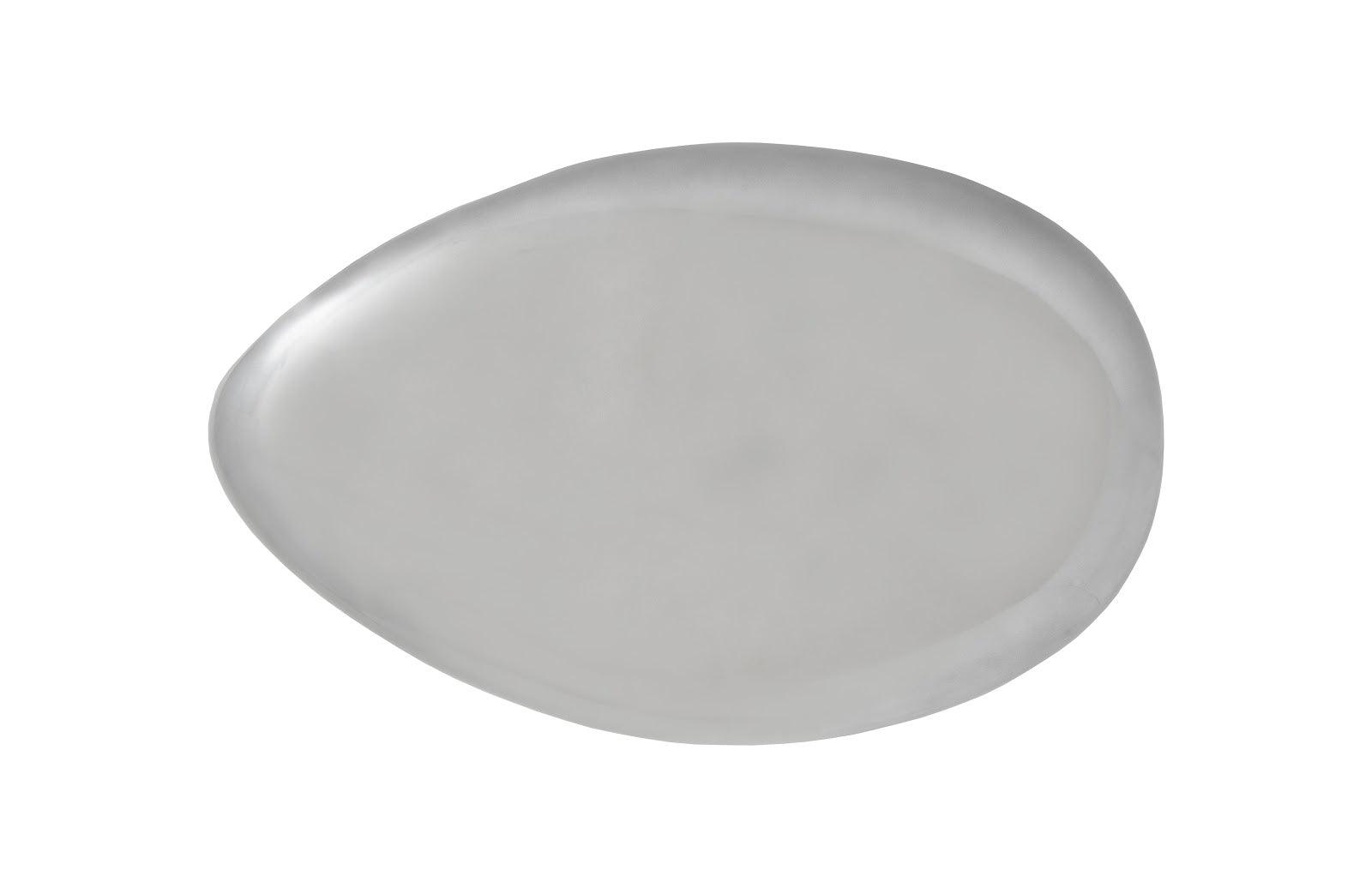 Phillips Collection River Stone Coffee Table, Small, Liquid Silver COFFEE TABLES