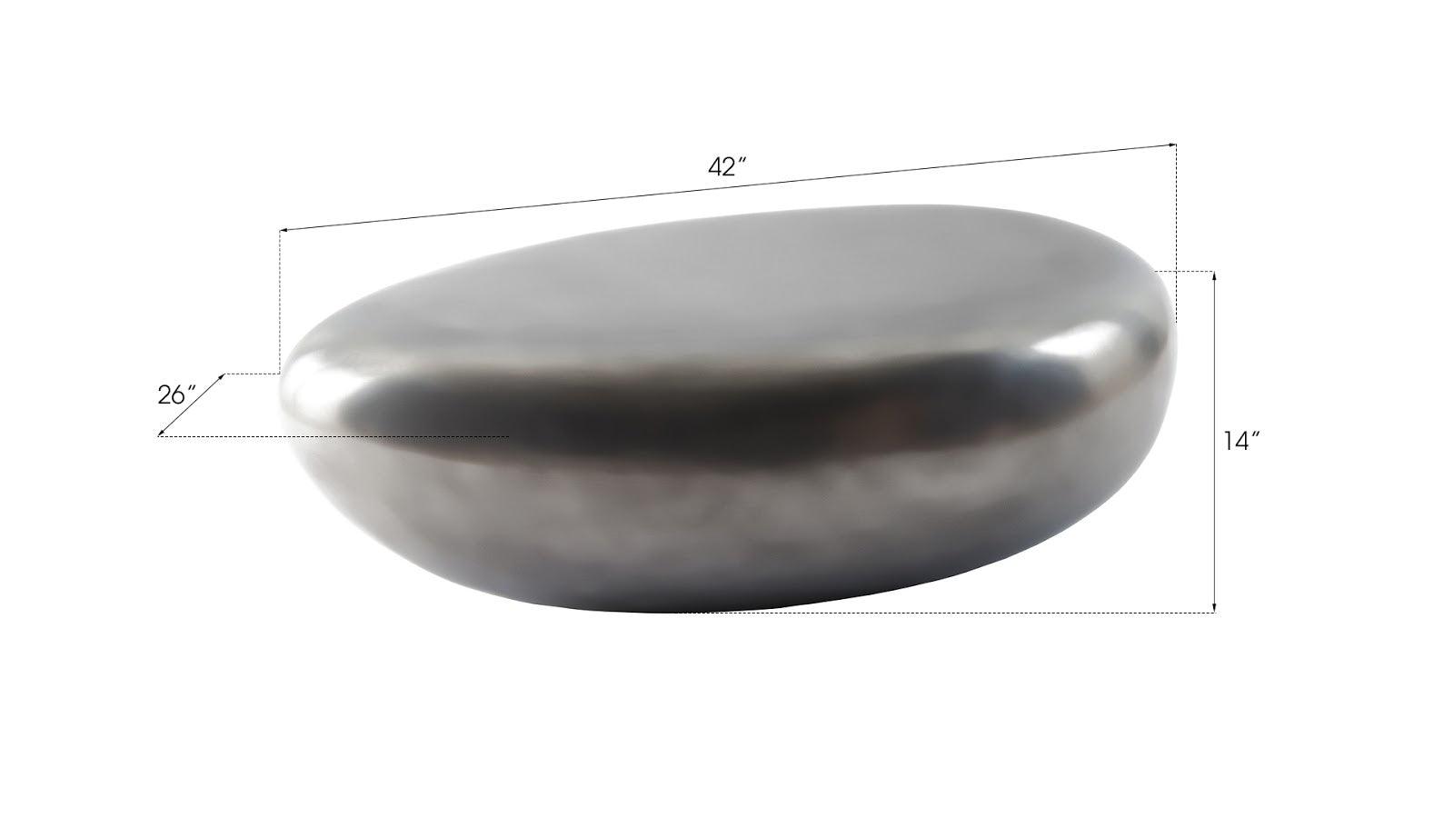 Phillips Collection River Stone Coffee Table