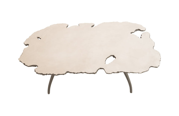 Lava Coffee Table on Iron Legs - Phillips Collection - AmericanHomeFurniture