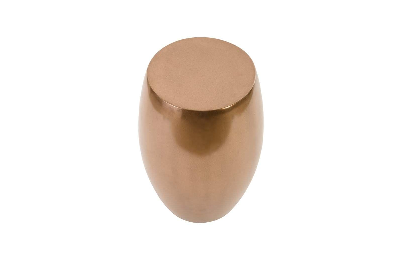 Phillips Collection Vex Side Table, Polished Bronze ACCENT TABLES