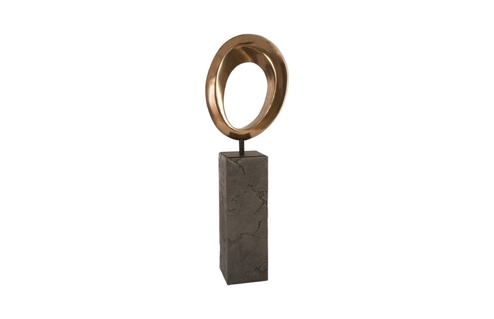 Hoop Sculpture, Bronze - Phillips Collection - AmericanHomeFurniture