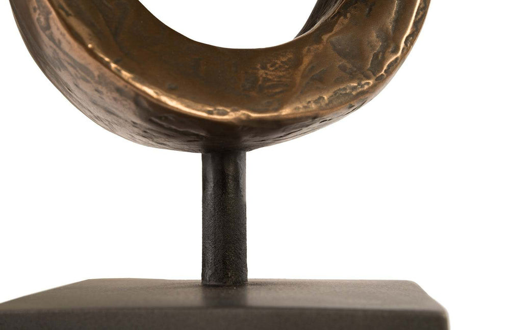 Trifoil Table Sculpture, Bronze - Phillips Collection - AmericanHomeFurniture