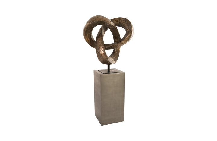 Trifoil Sculpture, Bronze - Phillips Collection - AmericanHomeFurniture