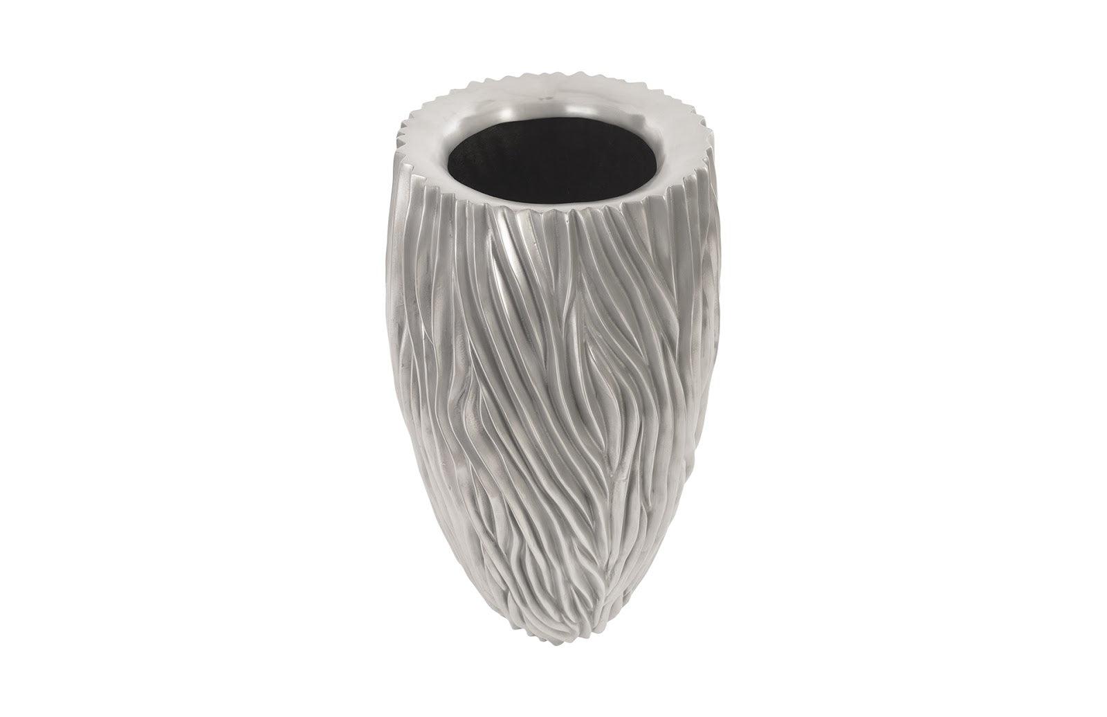 Phillips Collection Alon Planter, Polished Aluminium PLANTERS