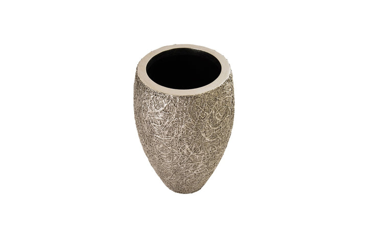 String Theory Planter, Silver Leaf, SM - Phillips Collection - AmericanHomeFurniture