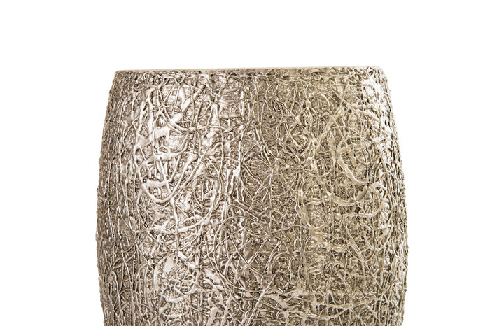 String Theory Planter, Silver Leaf, SM - Phillips Collection - AmericanHomeFurniture