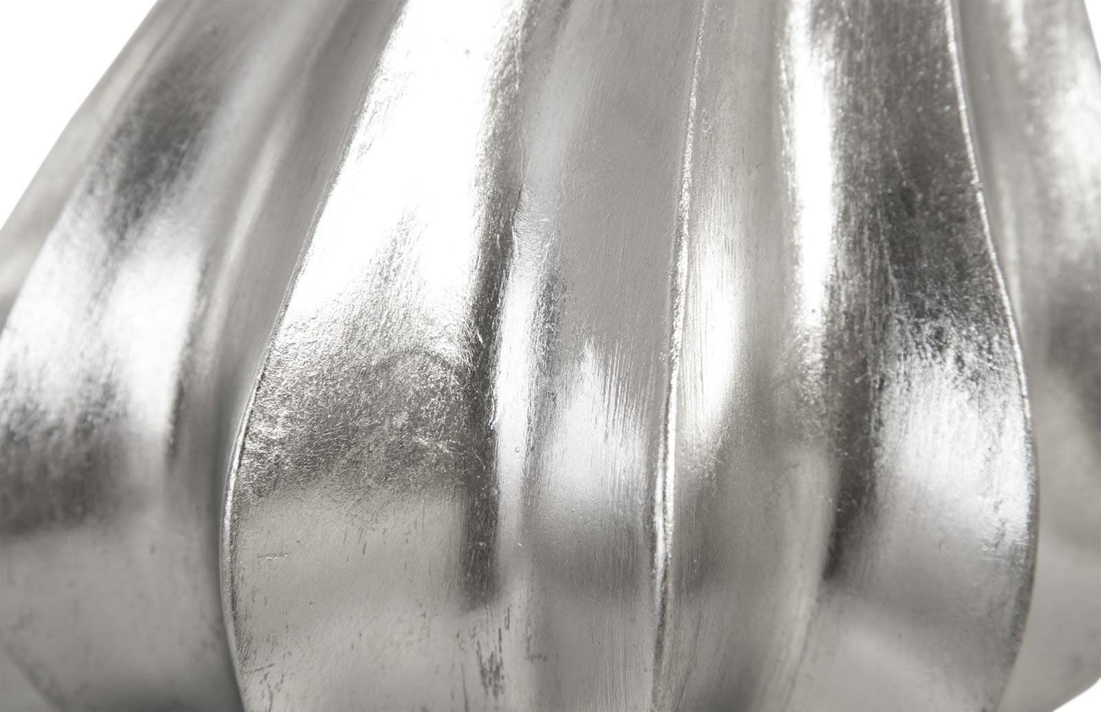 Phillips Collection Hand Dipped Pears Set of 3, Silver Leaf DECORATIVE OBJECTS