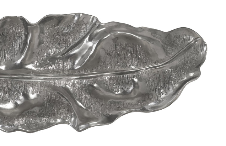 Petiole Wall Leaf, Liquid Silver, Colossal, Version A - Phillips Collection - AmericanHomeFurniture