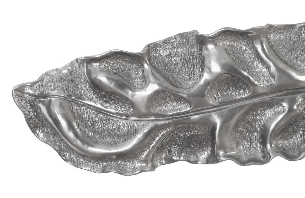 Petiole Wall Leaf, Liquid Silver, Colossal, Version B - Phillips Collection - AmericanHomeFurniture