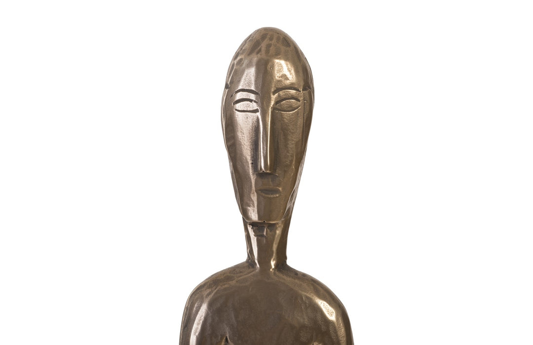 Bulol Sculpture, Polished Bronze, SM - Phillips Collection - AmericanHomeFurniture