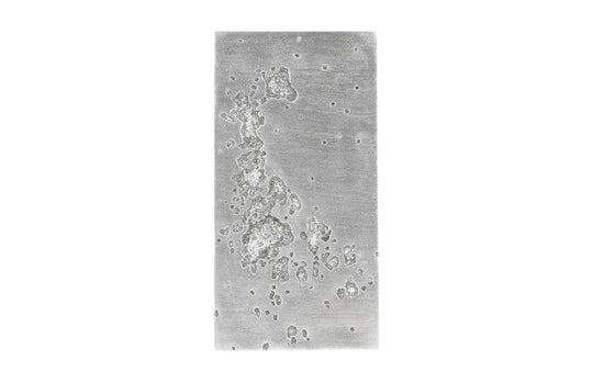 Phillips Collection SPLOTCH DENSE SILVER WALL ART WALL ACCENTS
