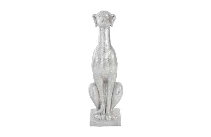 Greyhound, Resin, Silver Leaf - Phillips Collection - AmericanHomeFurniture
