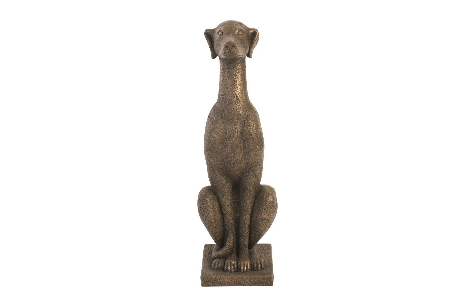 Phillips Collection Greyhound, Resin, Bronze Finish DECORATIVE OBJECTS