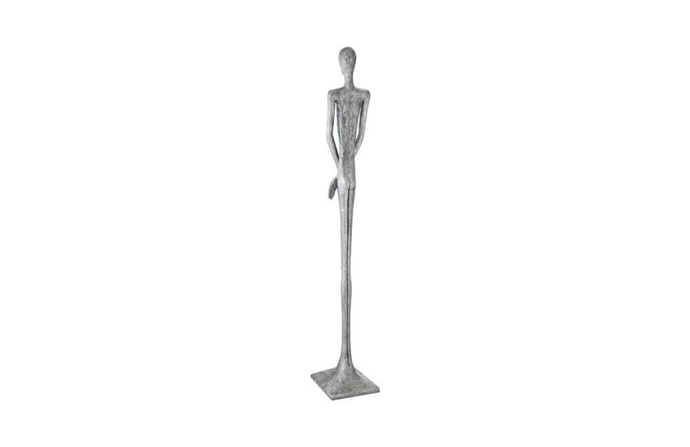 Lloyd Sculpture, Resin, Liquid Silver - Phillips Collection - AmericanHomeFurniture