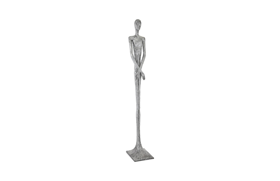 Lloyd Sculpture, Resin, Liquid Silver - Phillips Collection - AmericanHomeFurniture