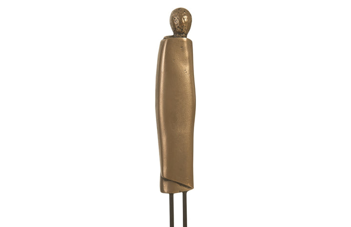 Robed Monk Trio Sculpture, Resin, Bronze Finish - Phillips Collection - AmericanHomeFurniture