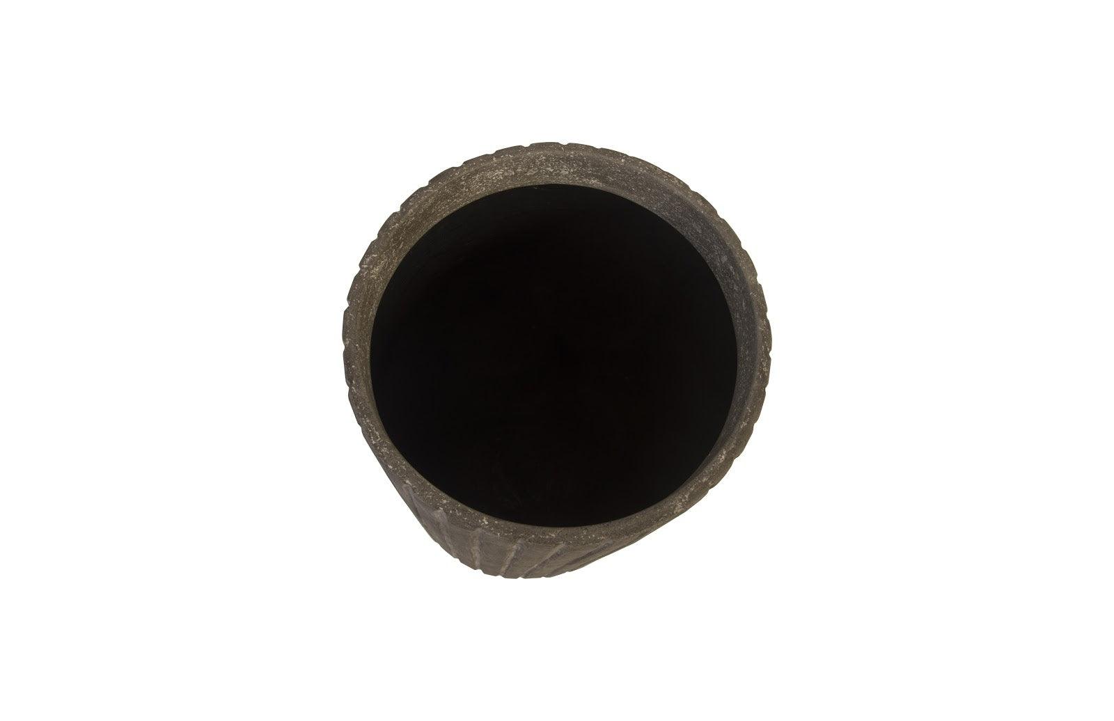 Phillips Collection Lourdes Planter, Medium, Gray PLANTERS