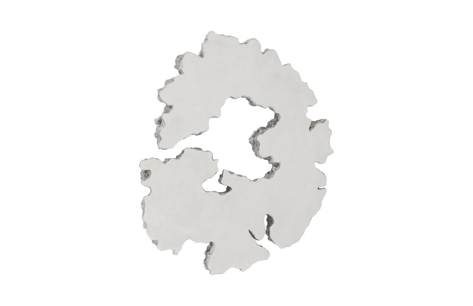 Phillips Collection Lava Slice Wall Art, Resin, Stainless Steel, LG WALL MIRRORS