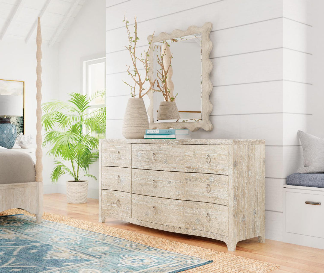 American Home Furniture | Hooker Furniture - Serenity Harbour Nine Drawer Dresser