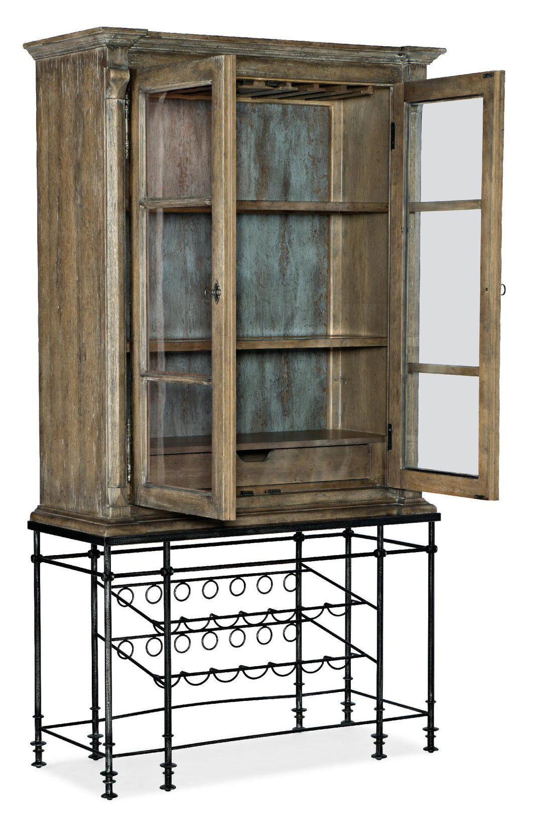 American Home Furniture | Hooker Furniture - La Grange OQuinn Bar Cabinet