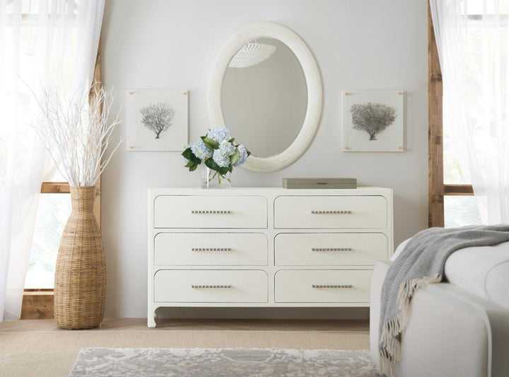 American Home Furniture | Hooker Furniture - Serenity Amelia Oval Mirror