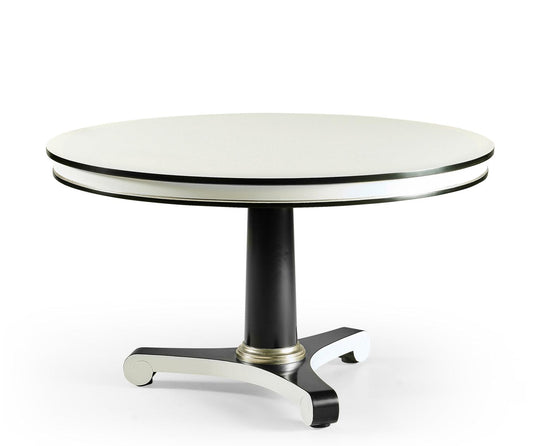 Jonathan Charles Reimagined Dipole Biedermeier 60" Dining Table DINING TABLES