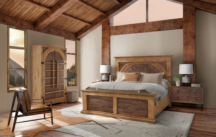 American Home Furniture | Hooker Furniture - Big Sky Corbel Bed