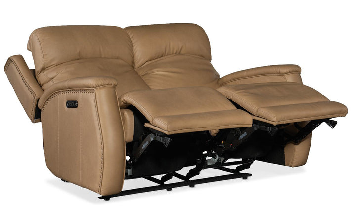 American Home Furniture | Hooker Furniture - Rhea Zero Gravity Power Loveseat with Power Headrest