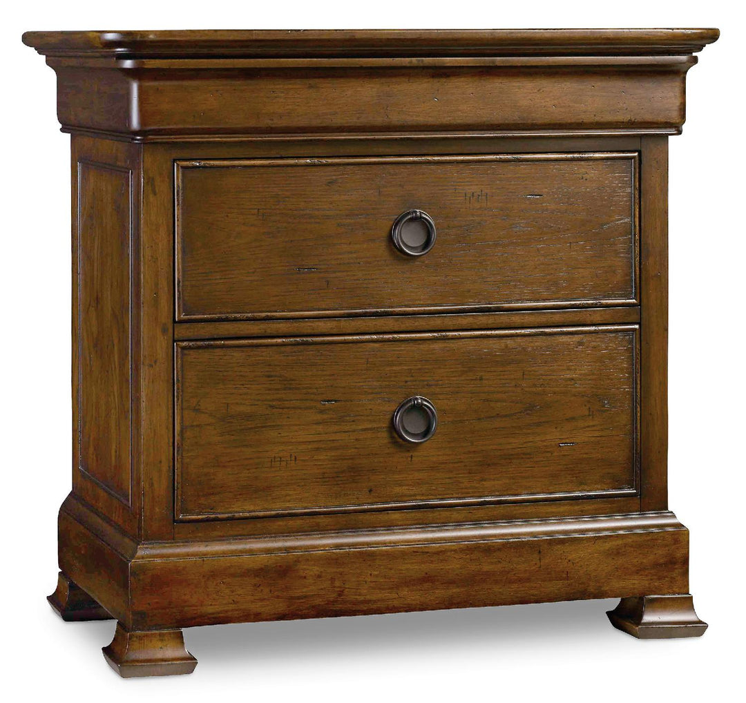 American Home Furniture | Hooker Furniture - Archivist Three-Drawer Nightstand