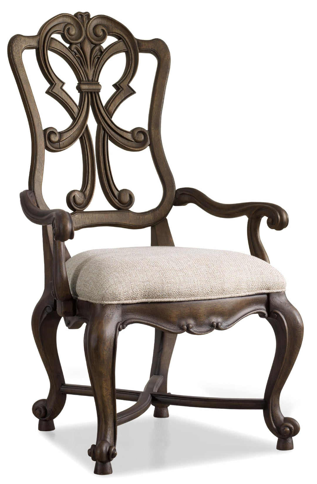 American Home Furniture | Hooker Furniture - Rhapsody Wood Back Arm Chair - Set of 2