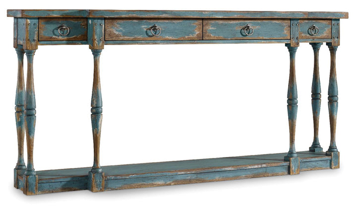 American Home Furniture | Hooker Furniture - Sanctuary Four-Drawer Thin Console