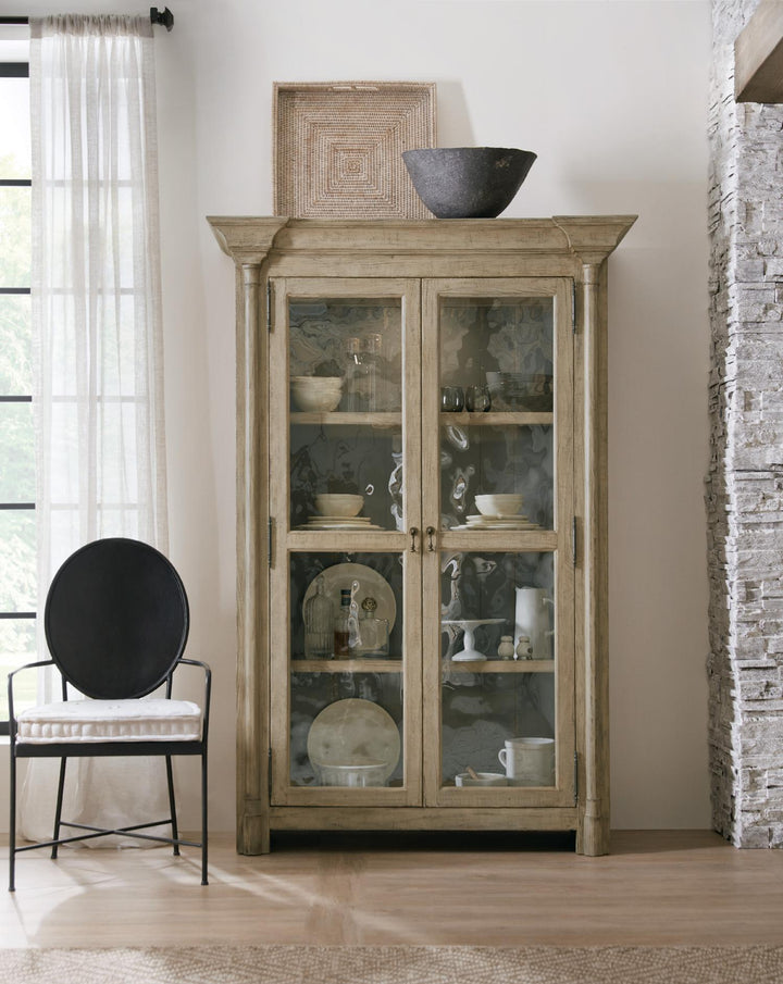 American Home Furniture | Hooker Furniture - Ciao Bella Display Cabinet- Natural