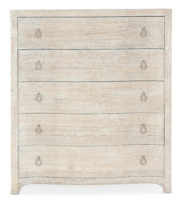 American Home Furniture | Hooker Furniture - Serenity Monterey Five Drawer Chest