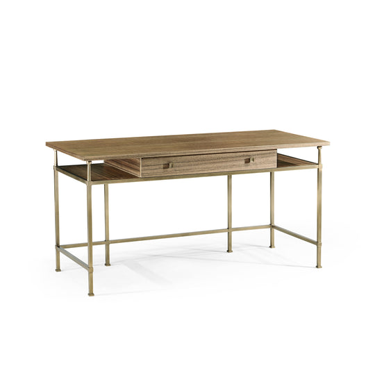Jonathan Charles Hamilton Golden Amber Writing Desk DESKS