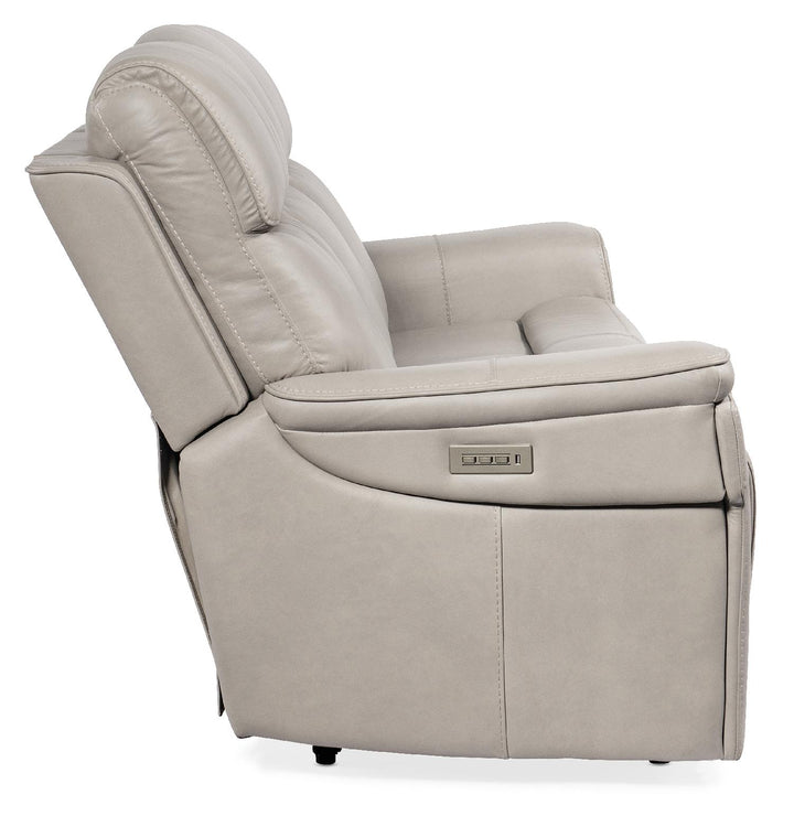 American Home Furniture | Hooker Furniture - Lyra Zero Gravity Power Sofa with Power Headrest