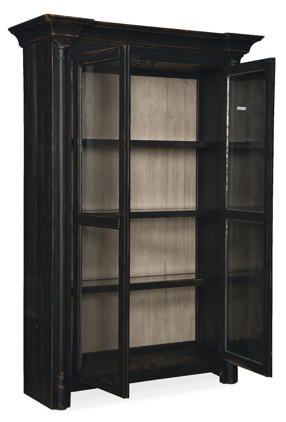American Home Furniture | Hooker Furniture - Ciao Bella Display Cabinet- Black
