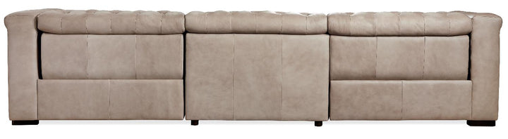 American Home Furniture | Hooker Furniture - Savion Grandier Power Recliner Sofa with Power Headrest