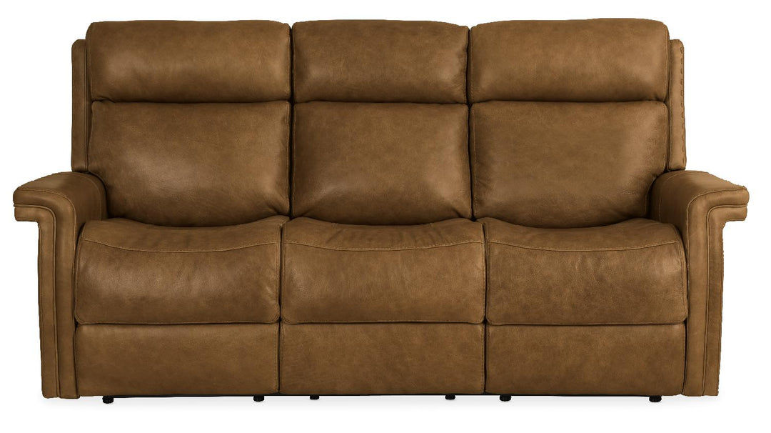 American Home Furniture | Hooker Furniture - Poise Power Recliner Sofa with Power Headrest