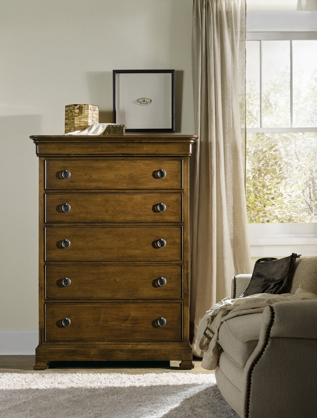 American Home Furniture | Hooker Furniture - Archivist Six-Drawer Chest