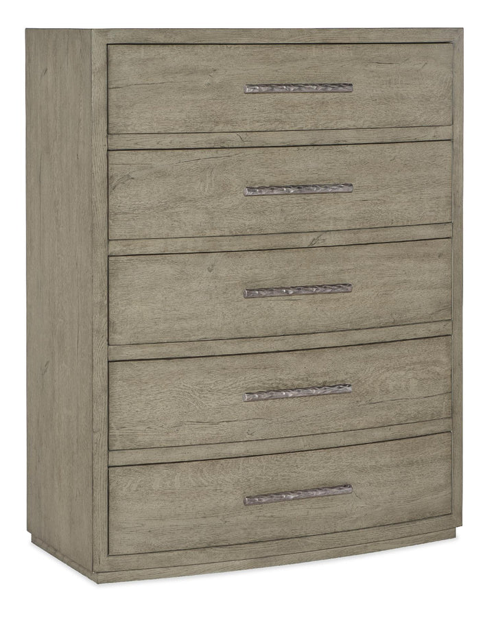 American Home Furniture | Hooker Furniture - Linville Falls Pisgah Five Drawer Chest