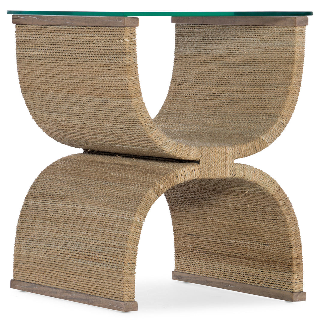 American Home Furniture | Hooker Furniture - Melange Lenny Woven End Table