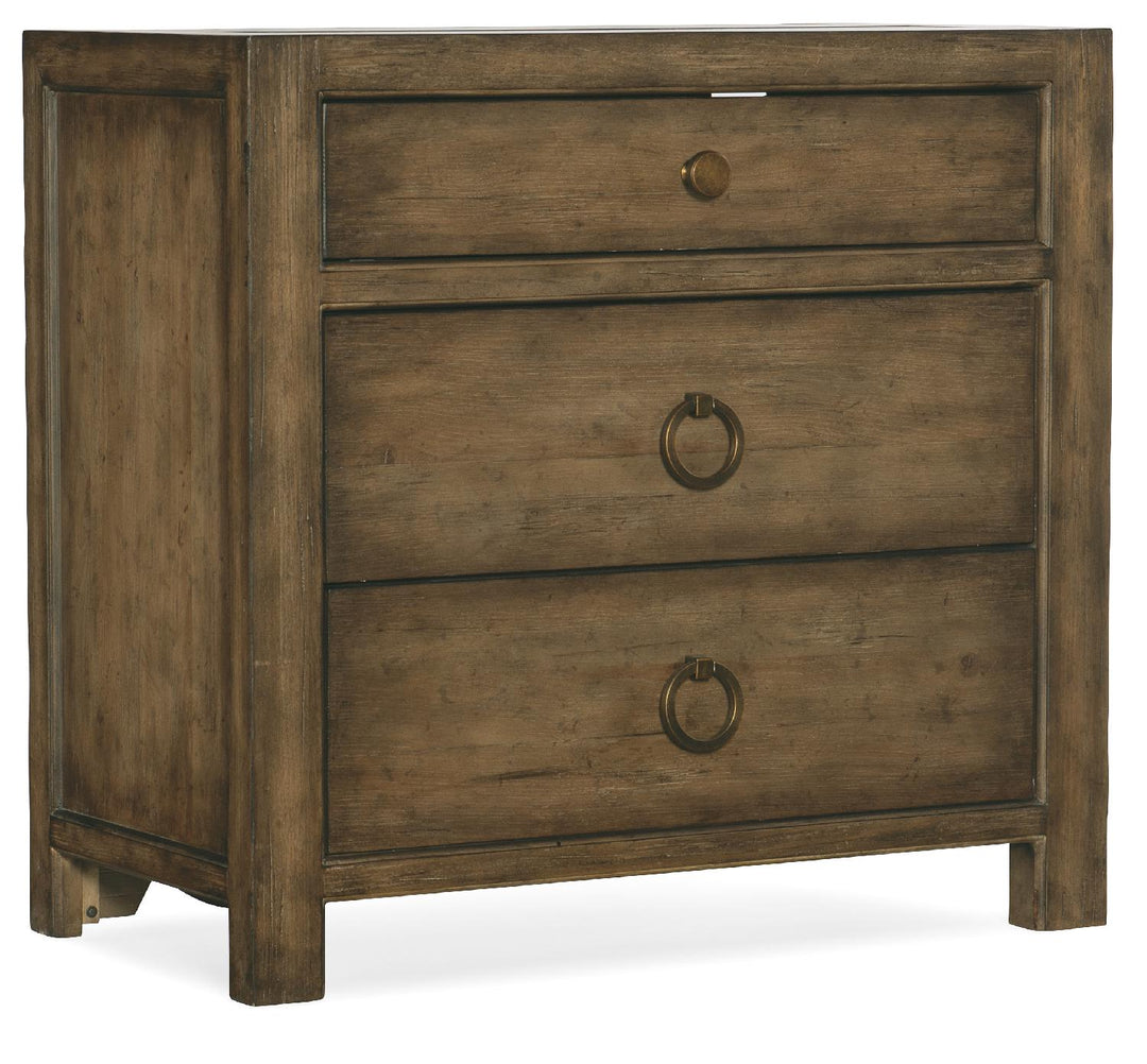 American Home Furniture | Hooker Furniture - Sundance Three-Drawer Nightstand