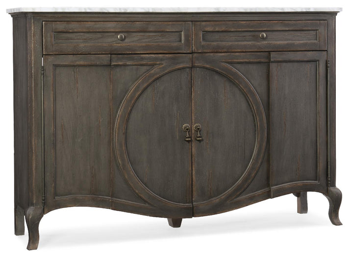 American Home Furniture | Hooker Furniture - Melange Four-Door Two-Drawer Credenza