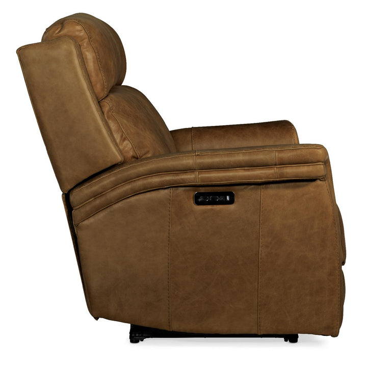 American Home Furniture | Hooker Furniture - Poise Power Recliner Loveseat with Power Headrest