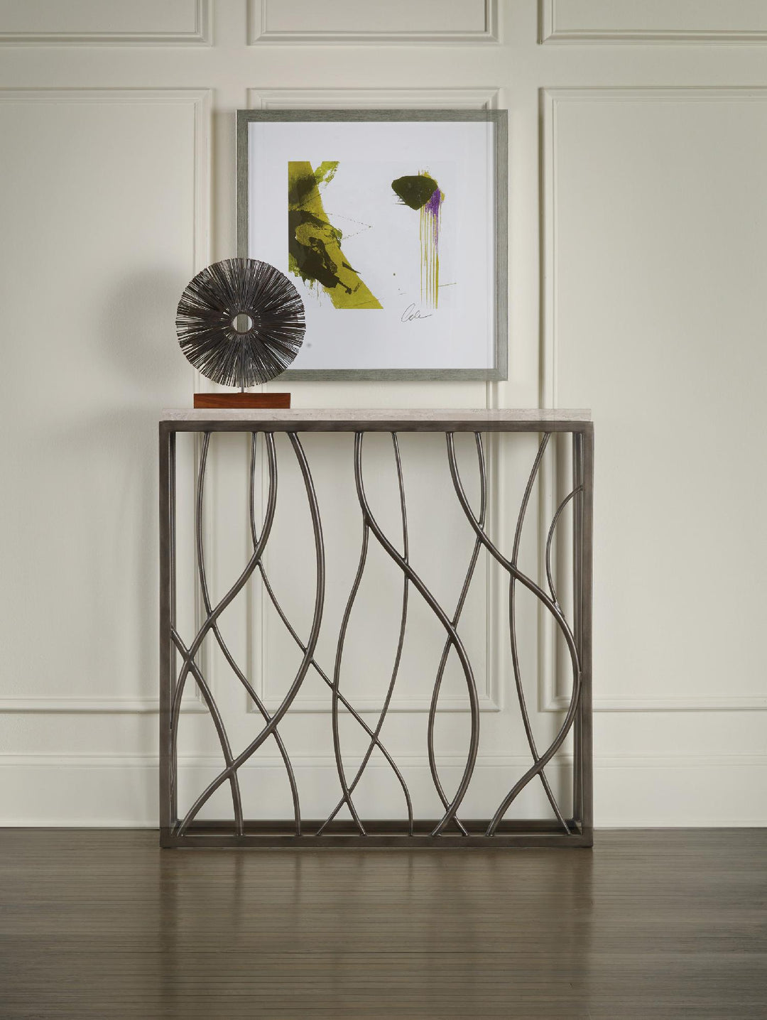 American Home Furniture | Hooker Furniture - Thin Metal Console