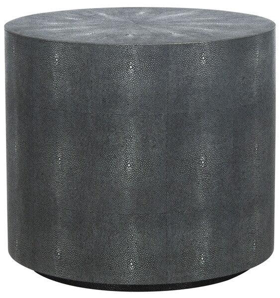 Safavieh Couture Diesel Faux Shagreen End Table - Thumbnail 2
