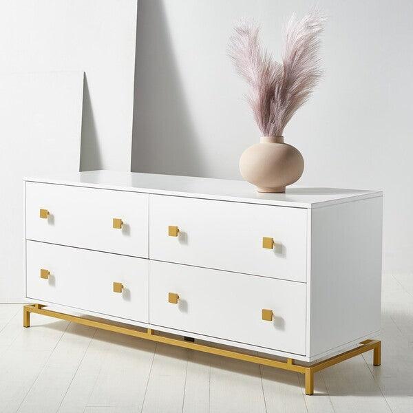 Safavieh Couture Claudette 4 Drawer Dresser - SFV2123A American Home Furniture Safavieh Couture Claudette 4 Drawer Dresser - SFV2123A American Home Furniture