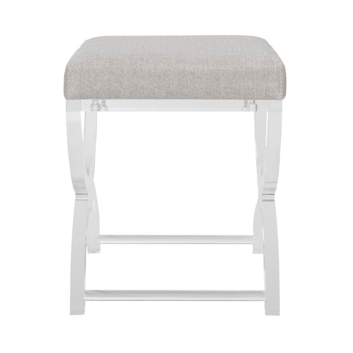 DELFINA VANITY STOOL - Safavieh - AmericanHomeFurniture